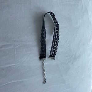 Black Lace Choker Necklace